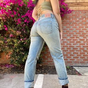 Sample Reproduction Redline Levi’s Premium Cones Mill Denim Selvedge Jeans